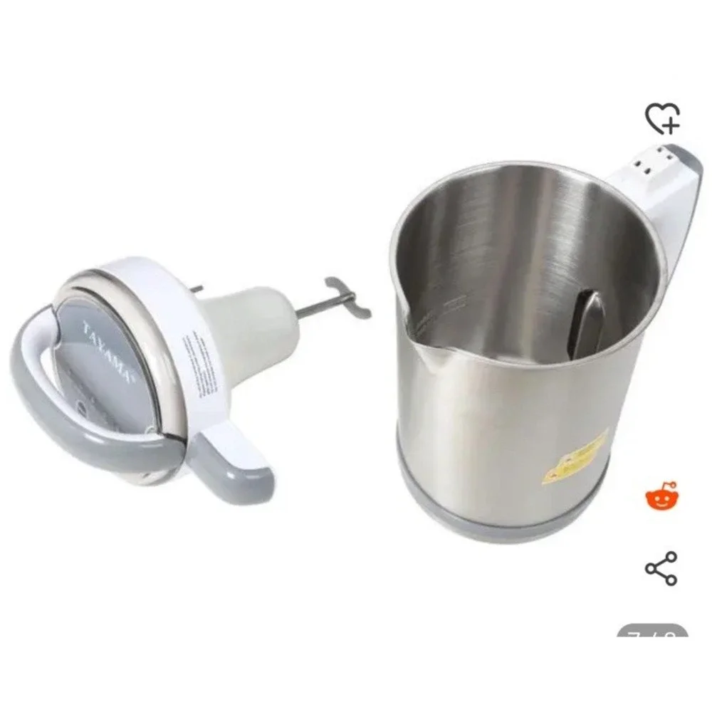 New In‎ Box Tayama Soy Milk Maker Stainless Steel Dj-15C